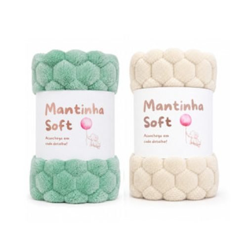 Manta de bebê tartaruguinha. Review do kit com 2 mantas